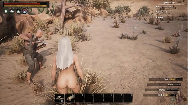 Conan Exiles hot sexy nude video game Episode 1