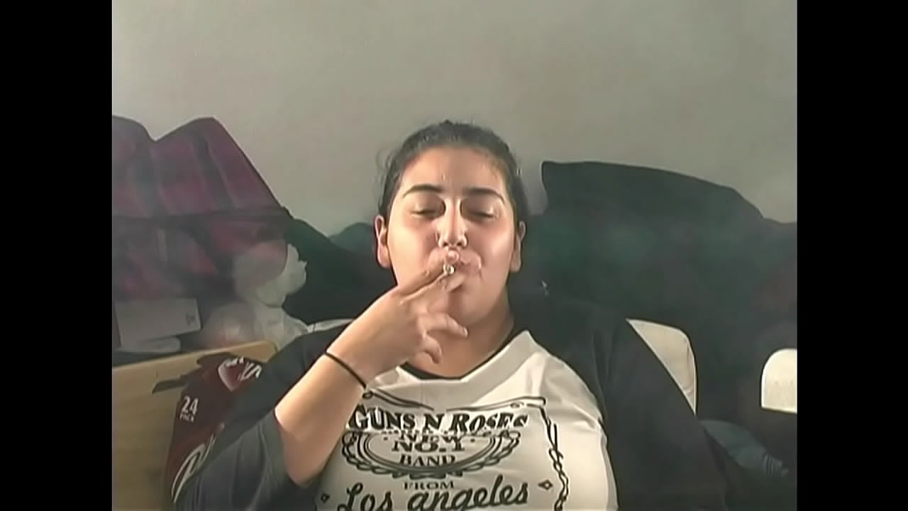 Samantha Chubby Latina Non-Nude SFW Smoking Clips Pt 1