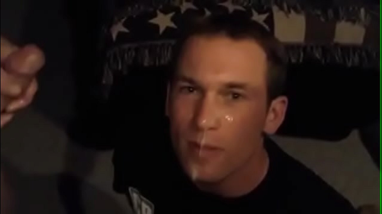 Bi Husband Sucks Cock for Wife's entertainment and swallows. Bi husband suck cock and swallows the cum while his wife cheers him on.