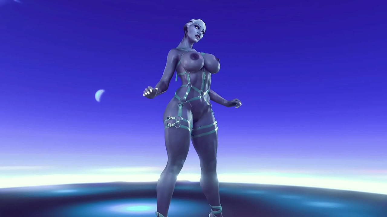 Gorgeous Liara Tsoni nude posing alone and seduces you to melding