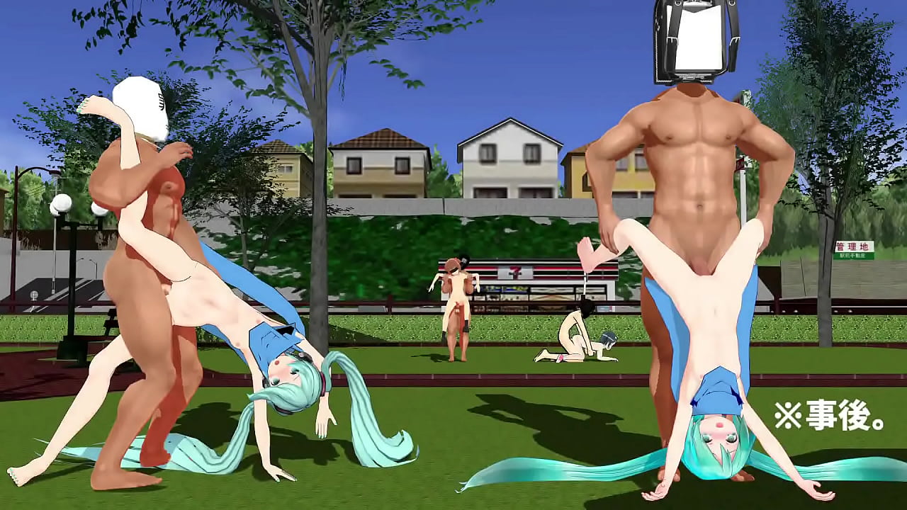 初音ミク　彗星ハネムーン　MMD動画