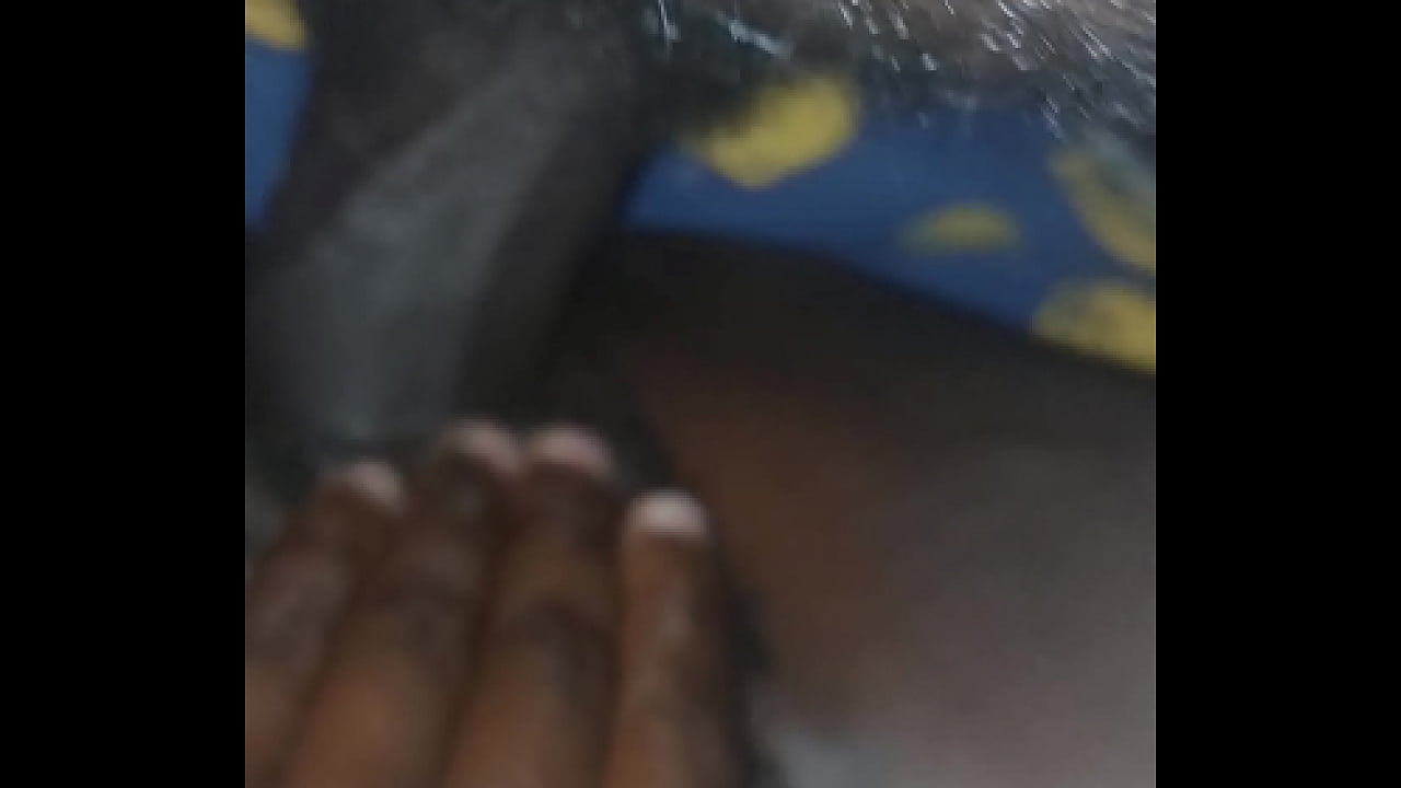 Neighbour opens her leg wide to receive black meat in her pussy
