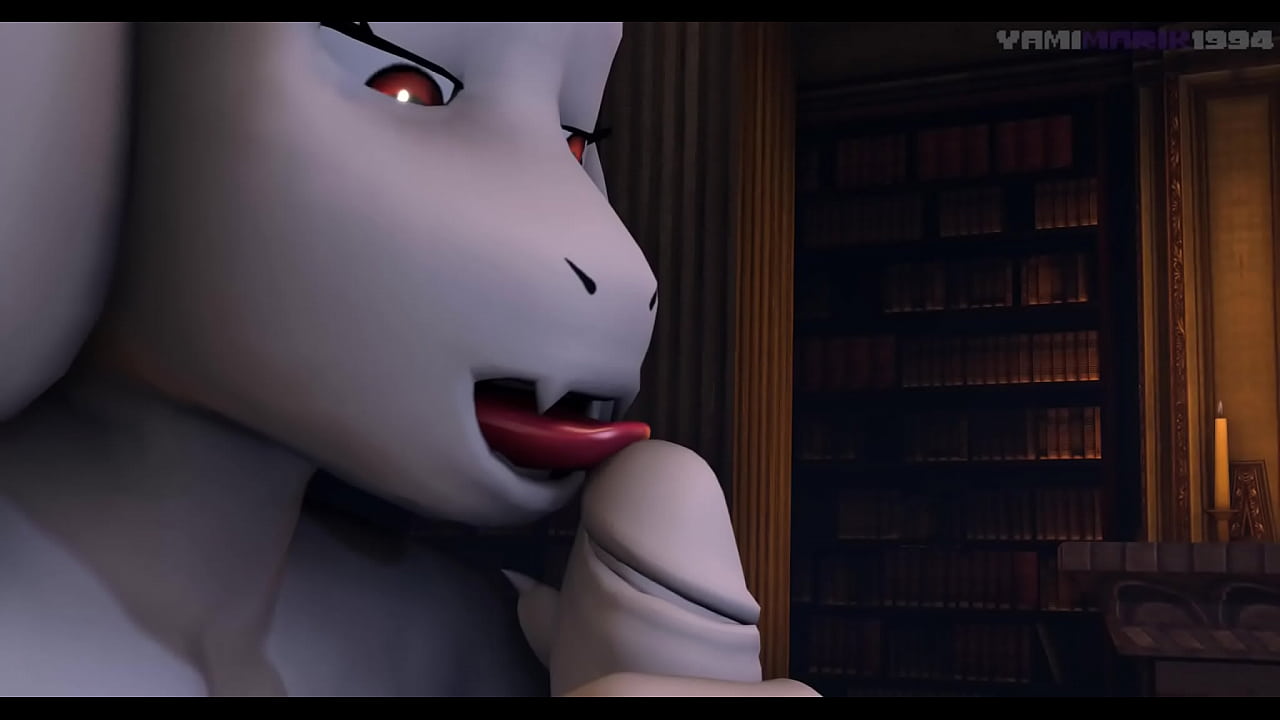 Toriel se entretiene con asriel