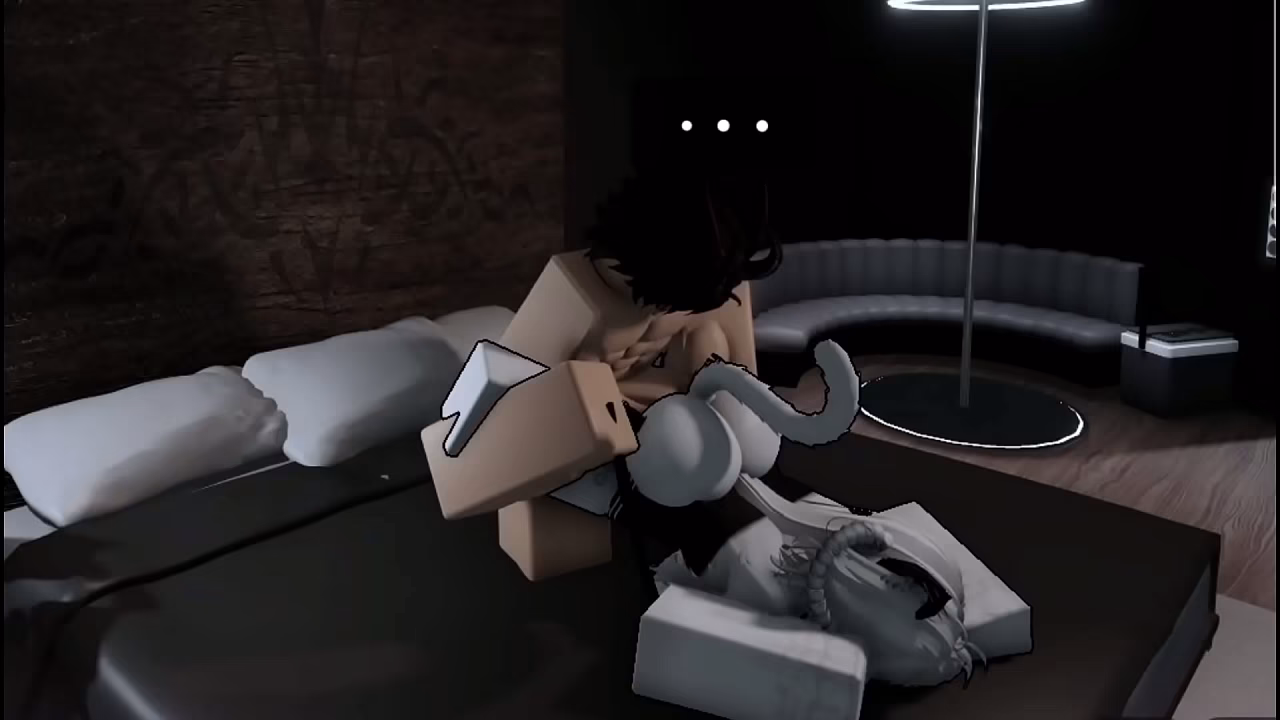 Filling a Slutty Catgirl in Roblox