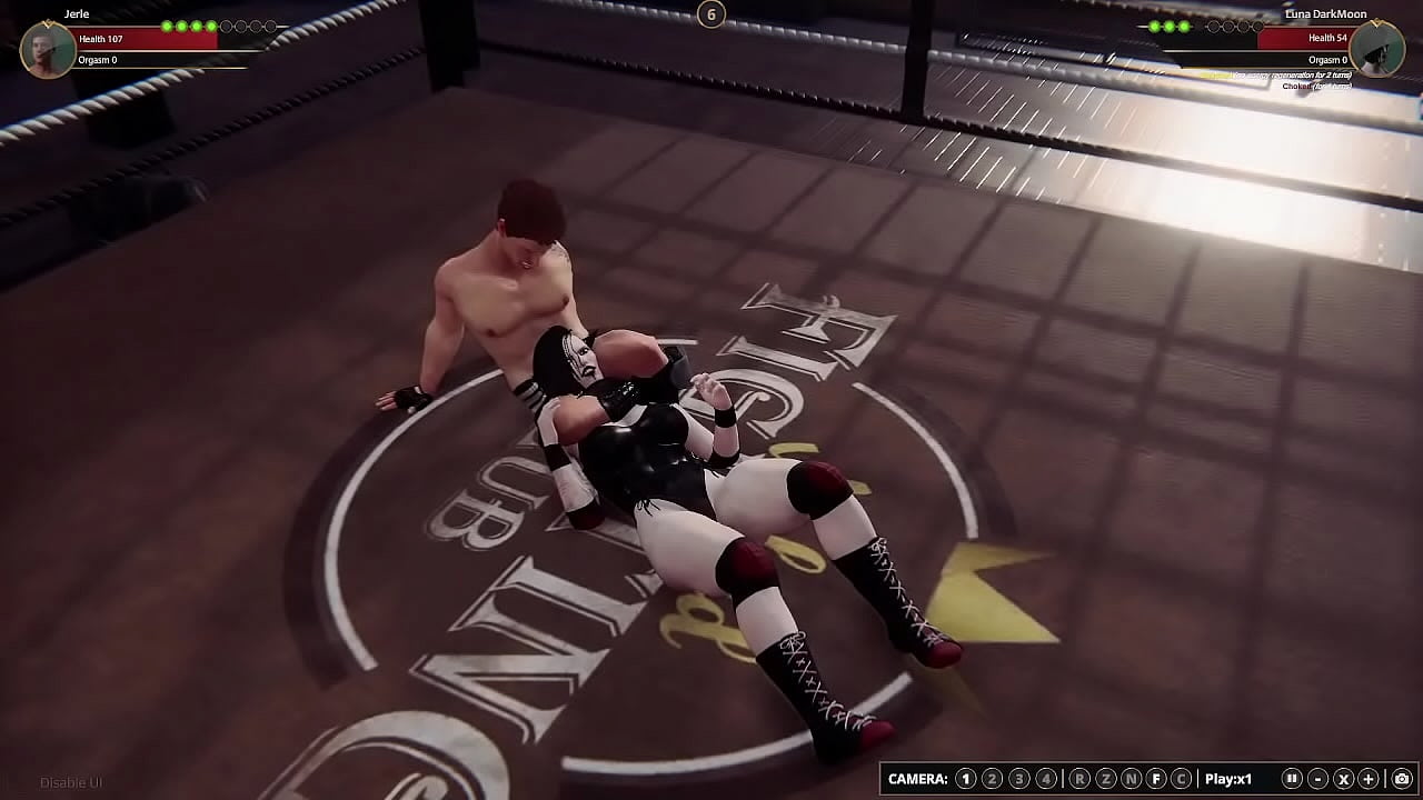 Jerle VS Luna [NF3D Mixed MMA Combat]