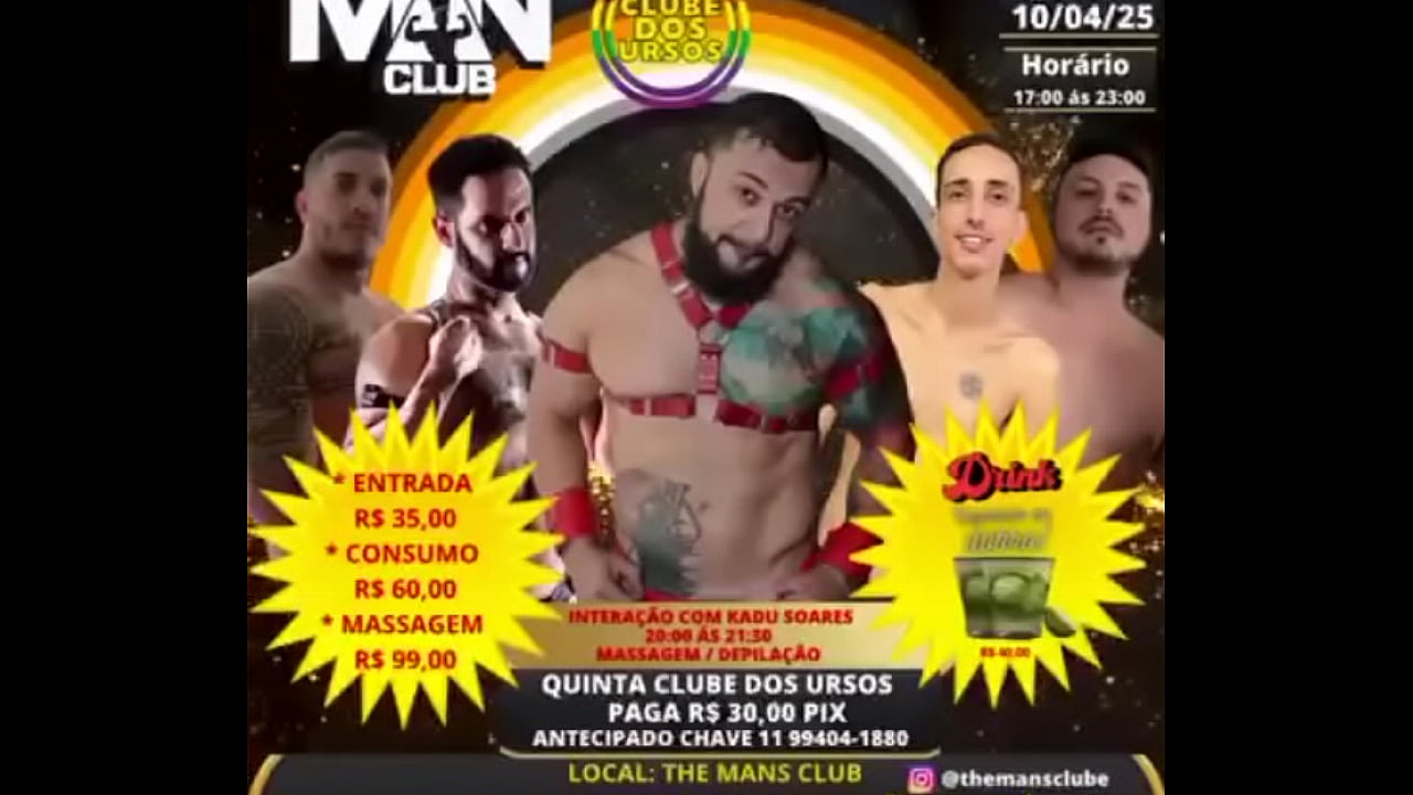 E a&iacute; seus putos! Amanh&atilde; estarei na TheMans Club e espero todos voc&ecirc;s l&aacute;