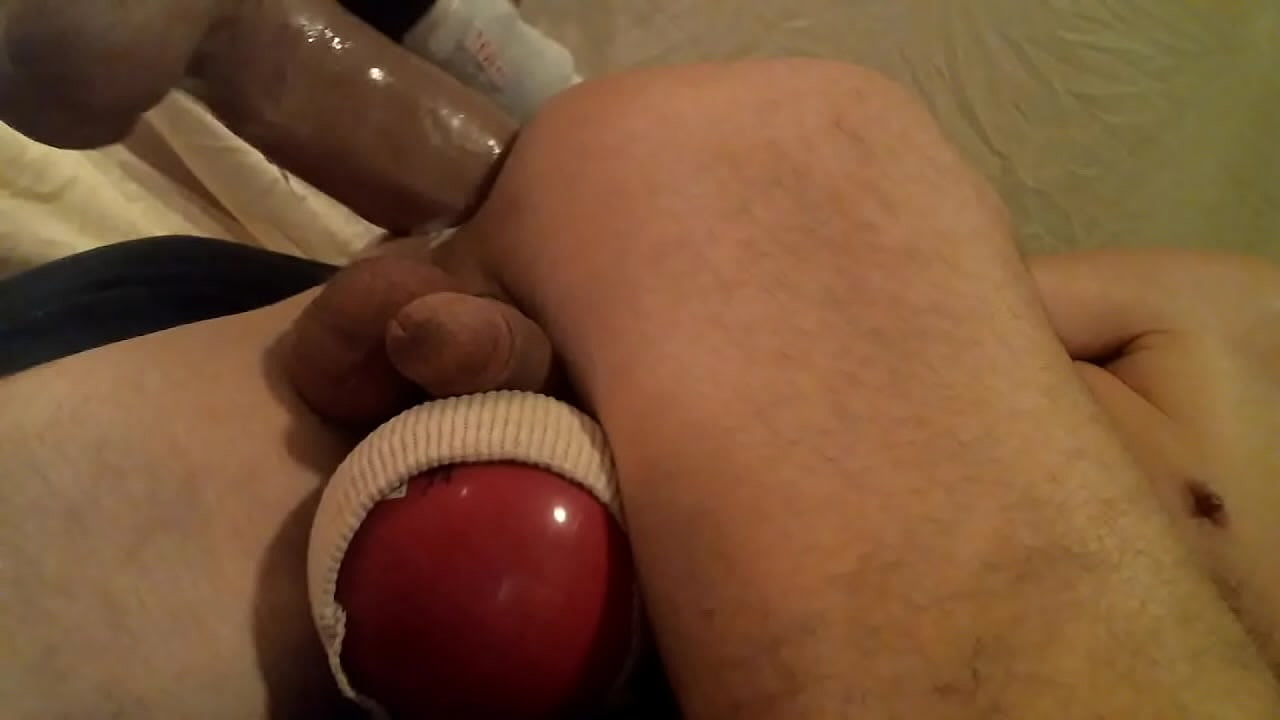 deep dildo training. thick. puto hole tries to takes it all