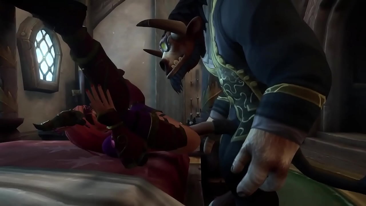 Redhead Elf can handle Huge Cock well