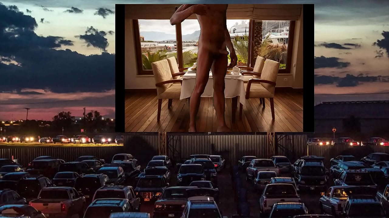 An evening at the movies on my cock