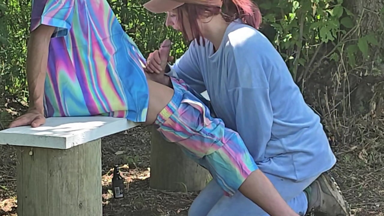 Pervy Nerd Caught By Hot Horny Jogger - She Makes Me Fuck Her In Public!