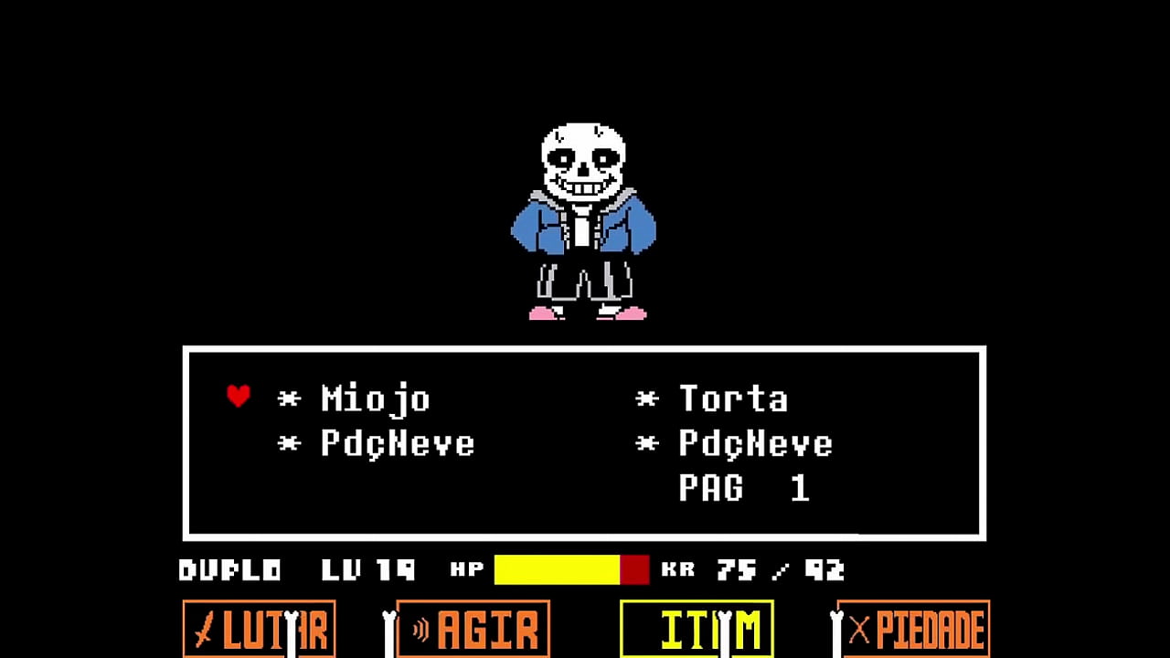 esqueleto batalhando