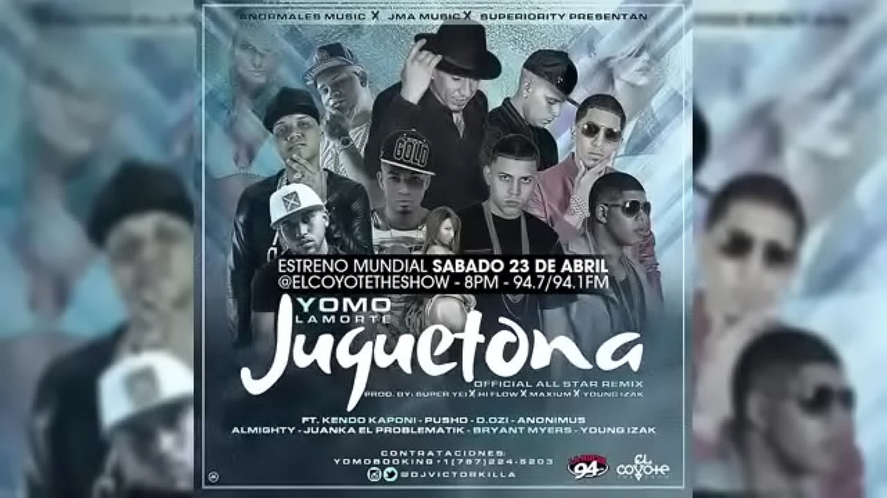 Yomo - Juguetona (ft. Kendo, Pusho, D.Ozi, Anonimus, Almighty, Juanka, Bryant Myers, Young Izak)