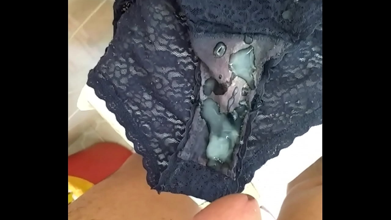 Cum on panties