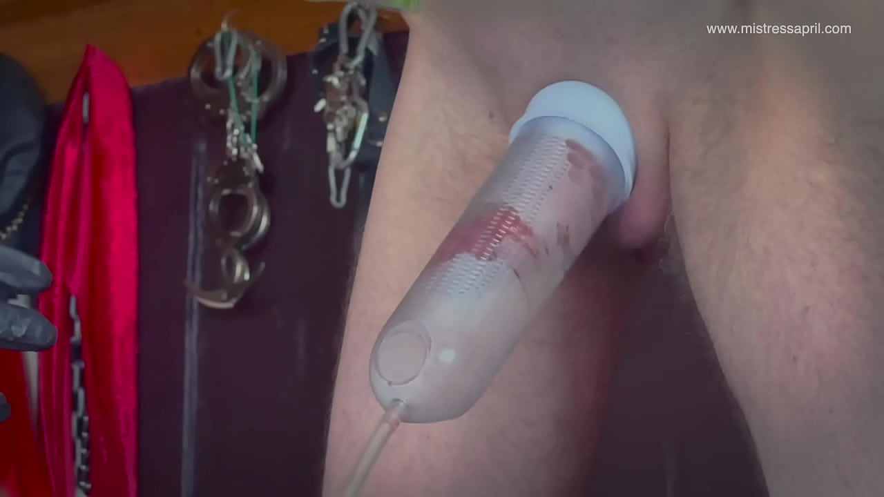 Mistress April and Ms Kitten punishing two slaves