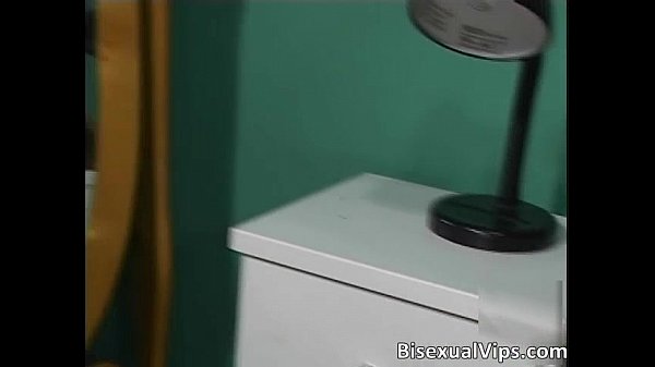 Aroused pretty face brunette babe