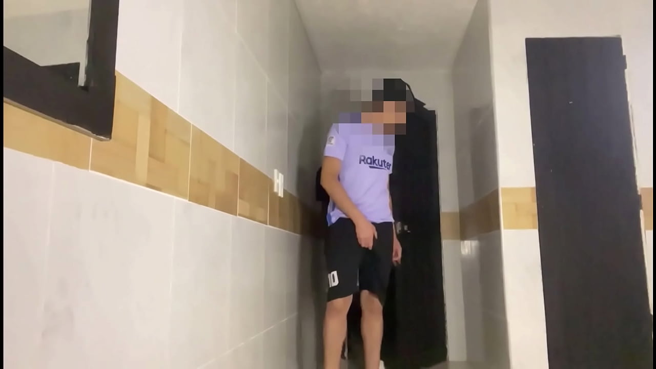 Fucking with my curious straight friend after the soccer game