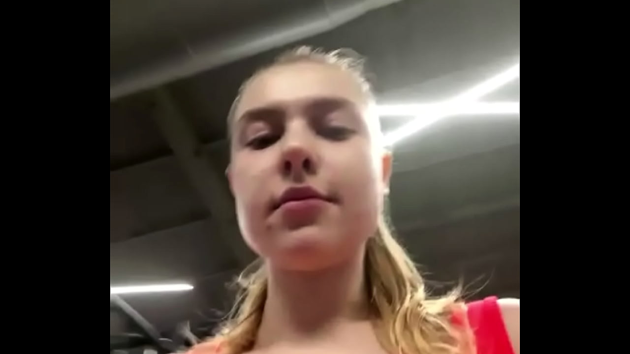 Hot amateur do workout in the gym