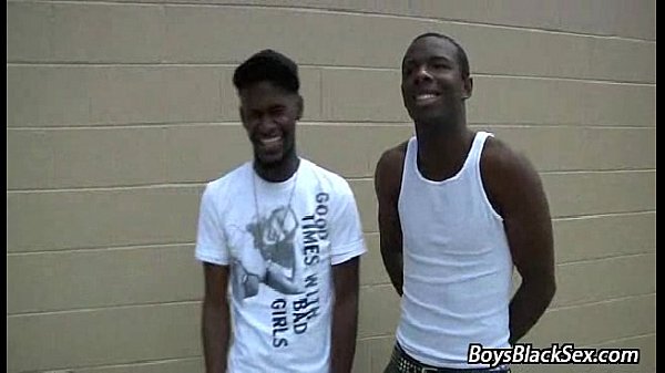 Blacks On Boys - Interracial Hardcore Gay Porn Movie 06