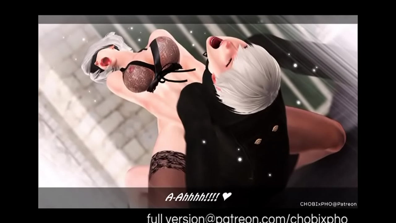 2B Sucks Off 9S into a Group Orgy