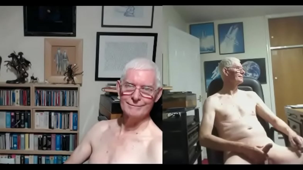 Wanking off on a webcam show