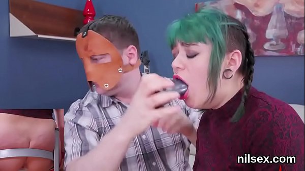 Wild joy girl gets her fuckholes opened and deeply rode