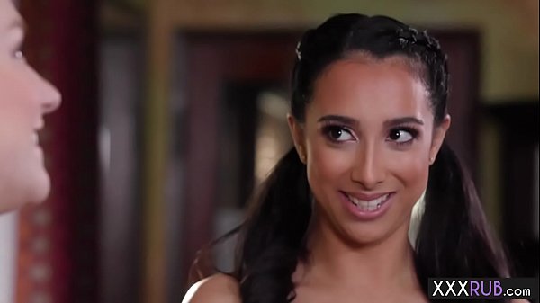 Two wet lesbians massage pussy licking and hardcore finger fucking