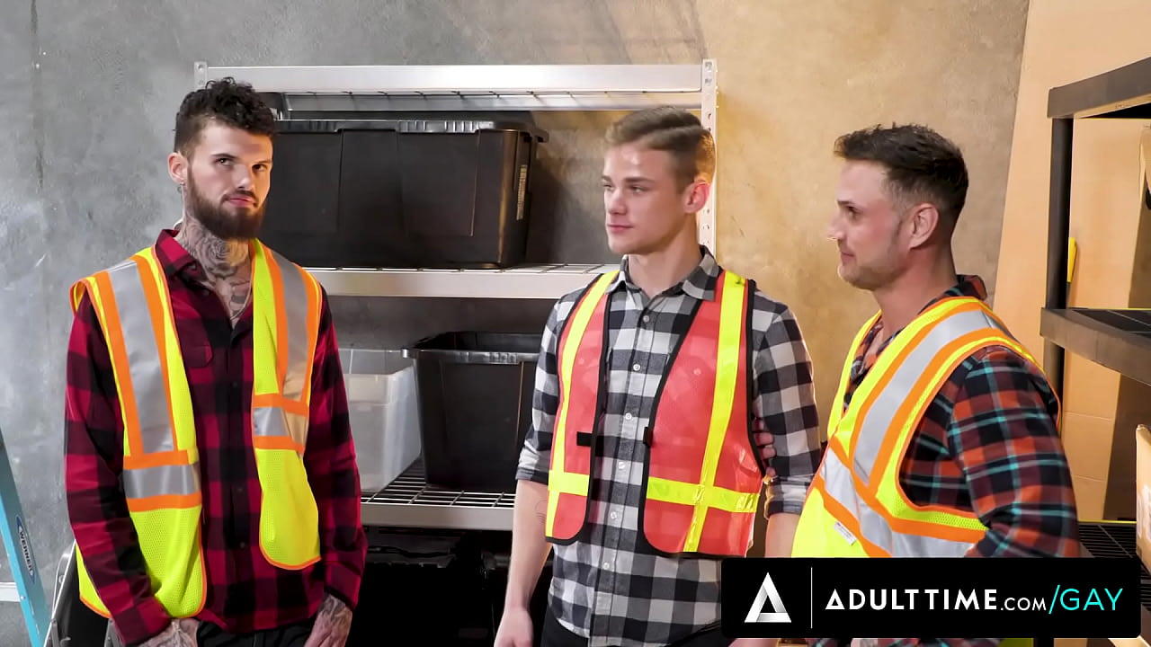 Warehouse Coworkers Assfuck The Newbie