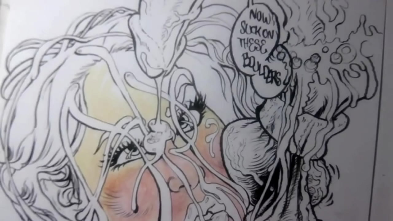 Boulder Blast Drenches her Face Huge Load Cumshot massive facial