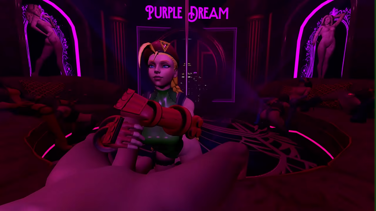 Cosplay of Cammy, blow and make you cum. Game