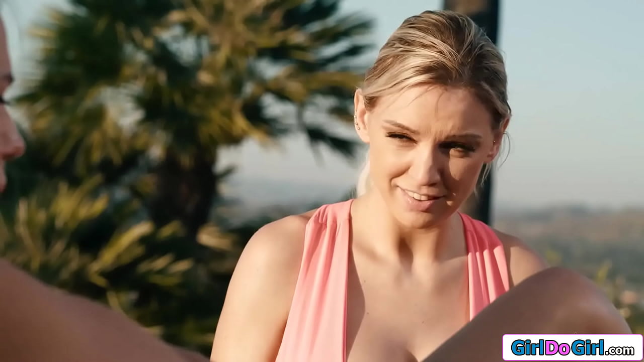 Lesbian Kenzie Taylor takes the opportunity when her straight neighbor Desiree Dulce mistakes her for her bf.Shes shocked when she sees who licks her