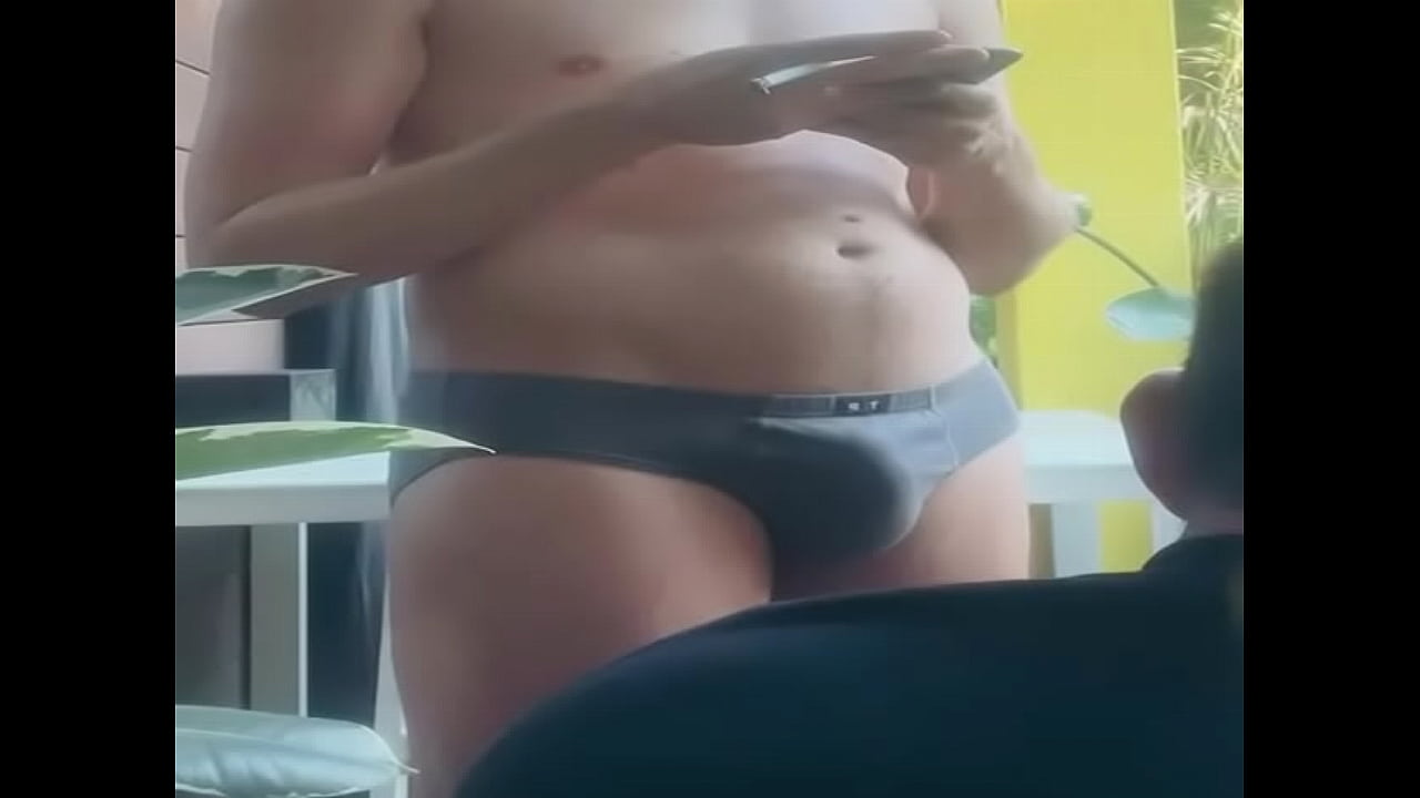 Amateur boy suddenly wets his pants right in front of his friend