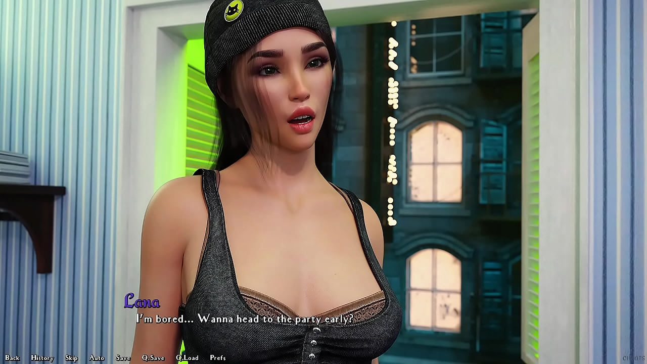 Being A DIK #199 - Busty Grunge Stepsister Is Going To A Party