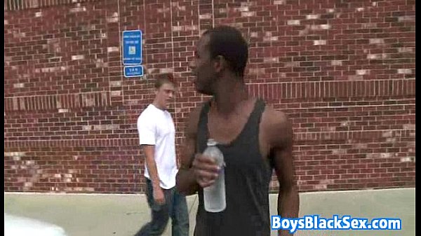 Blacks On Boys - Gay Hardcore Bareback Interracial Porn Video 18
