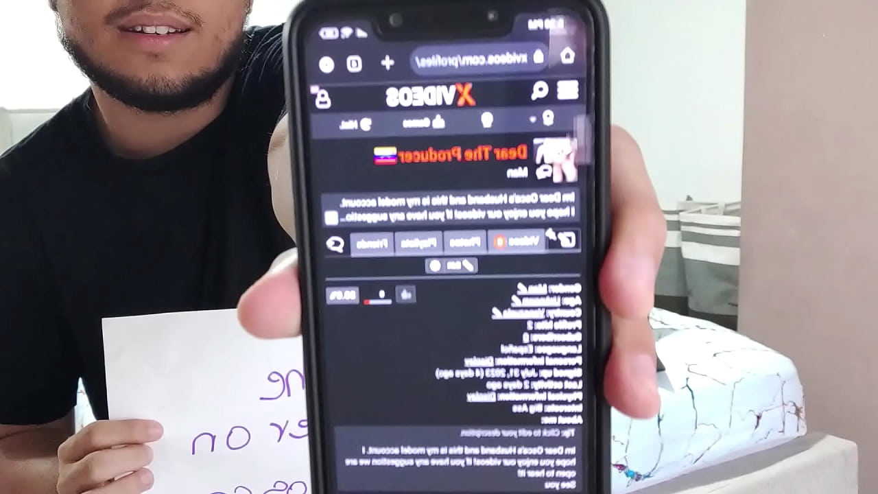 V&iacute;deo de verificaci&oacute;n para Dear The Producer
