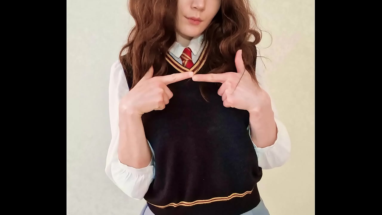 Hermione is a little shy, but her shyness won't stop her from being a naughty slut ready to fuck right now