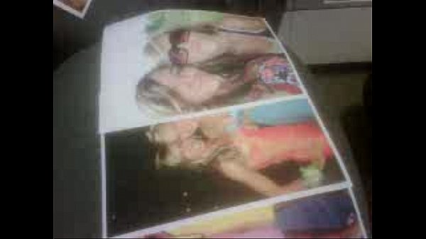 Guy jerking to girls pics