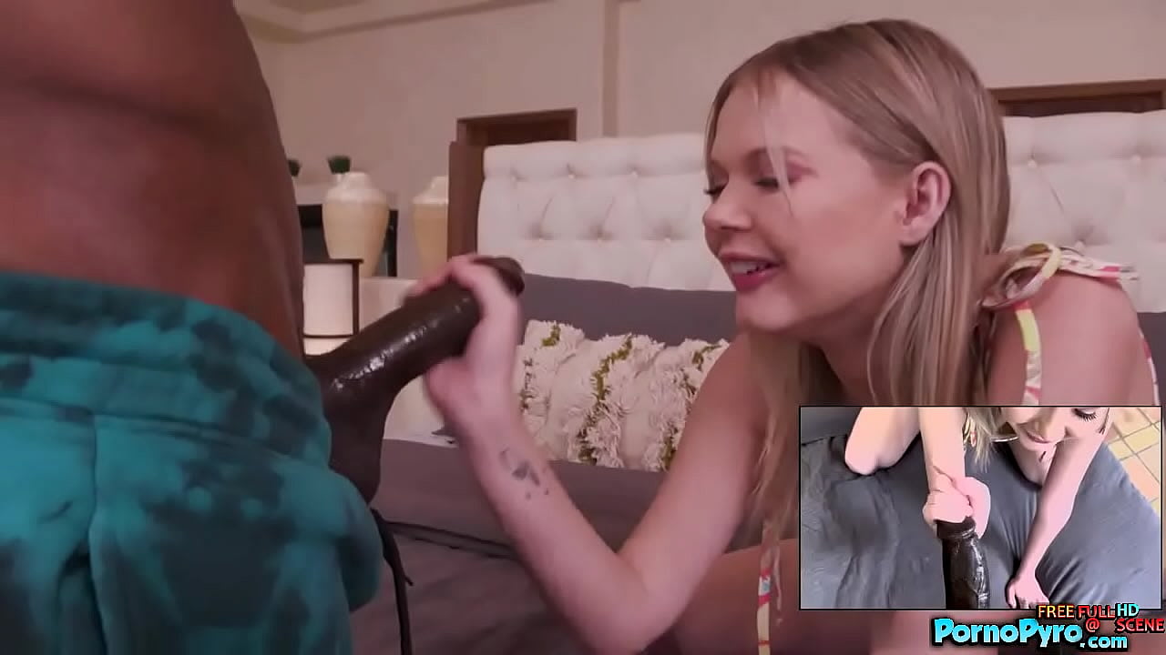 Petite Girl Coco Lovelock Sucks On A BBC