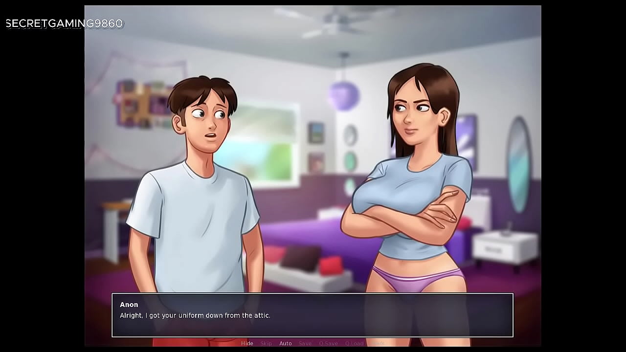 He creampied His Girlfriend's pussy With a Huge 10 inches Cock - Summertime Saga Developed By Kompas Productions #07