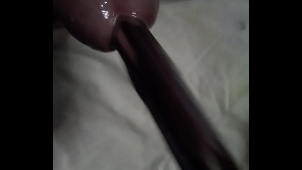 Urethral play orgasm big piss hole