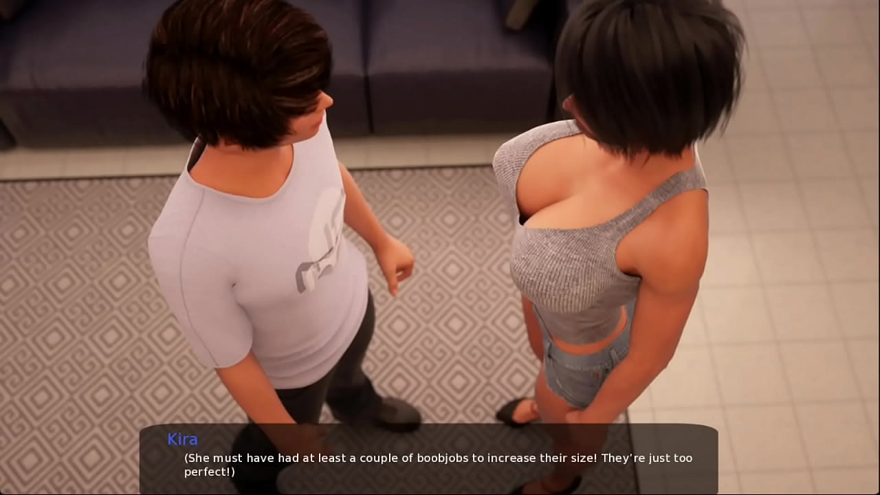 Milfy City Cap 45 - mi hermanastra me hace una paja con sus enormes muslos