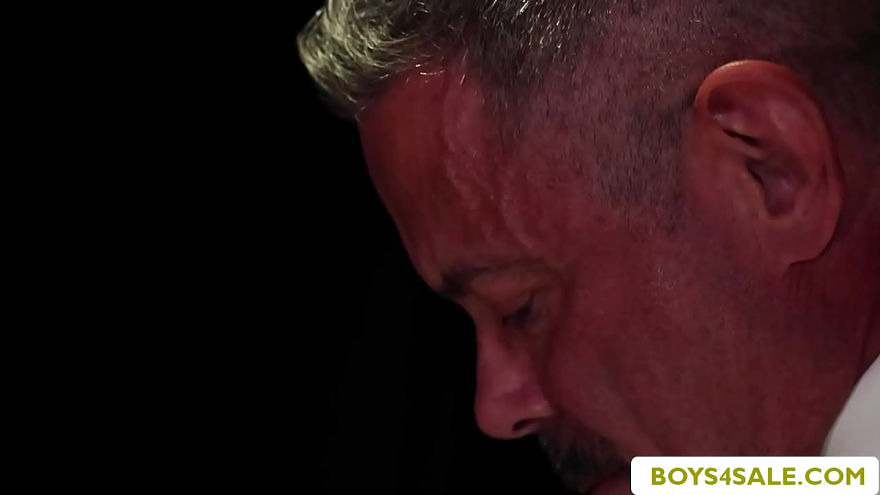 I took the cum-covered towel that Master Ballard threw at me and wiped away the remnants of his load dripping out of my used hole