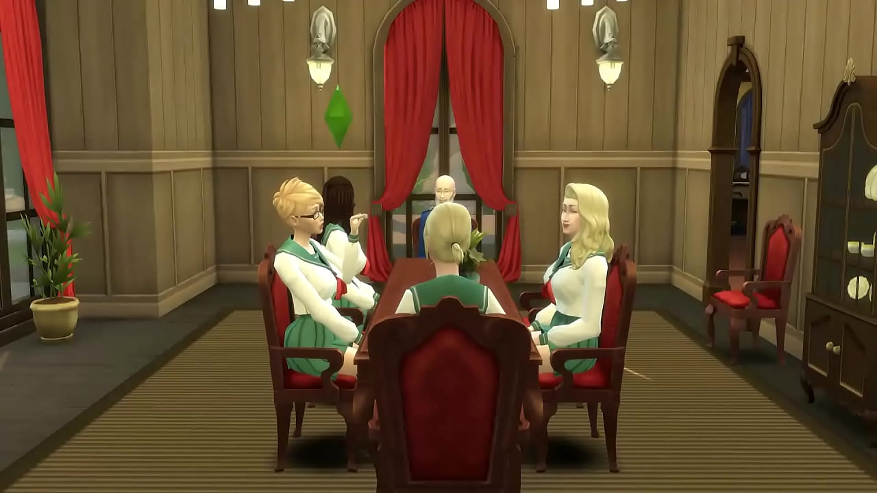 Goku Cap 1 Master roshi has his sex harem and he fucks all of them anally and gives her oral he ends up in her mouth like some slutty bitches