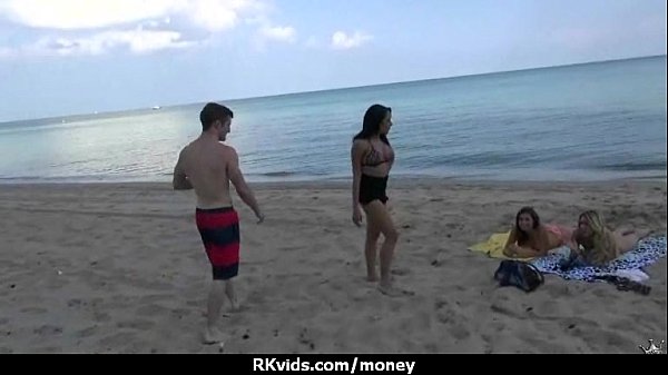 Desperate teen naked in public and fucks to pay rent 9