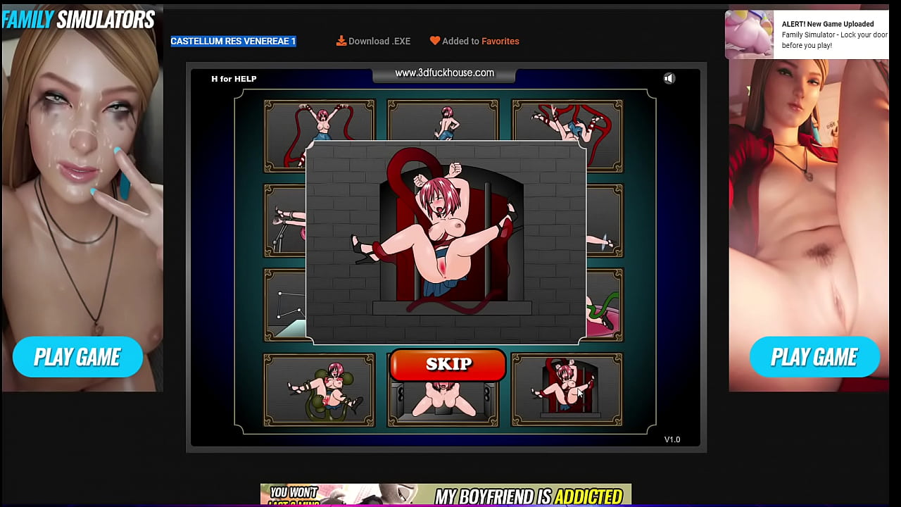 Adorable Reddish-White Hair Girl adventures into a Kingdom and gets trapped because