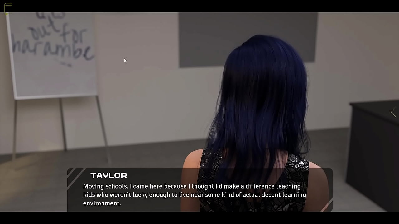 Move The Chains #12 - Busty Emo College Teacher Has Dreamt About Tasting My Cock