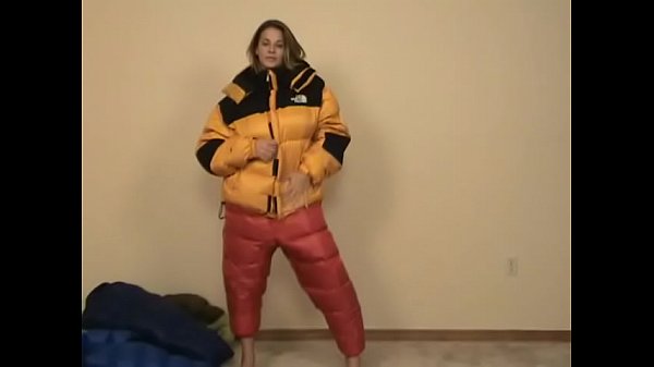 Puffy jacket fetish