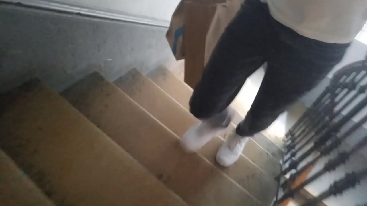 Dirty soles due to chocolate and ketchup in this boy foot fetish gay porn video