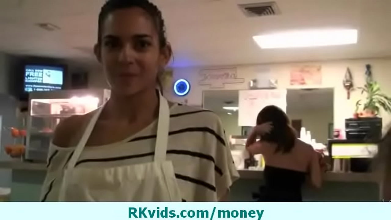 Busty amateur listens to the Money Talk 3