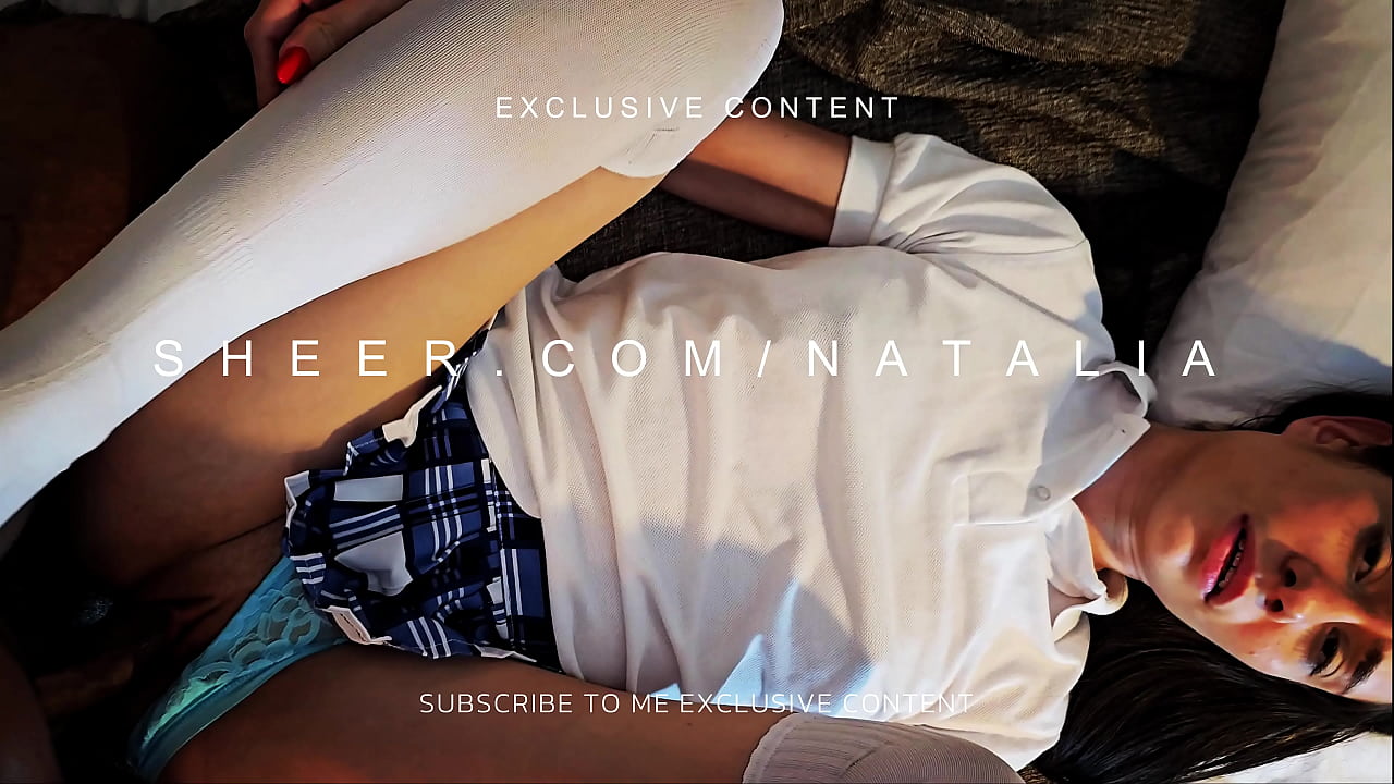 Uniformed student is fucked by her stepfather