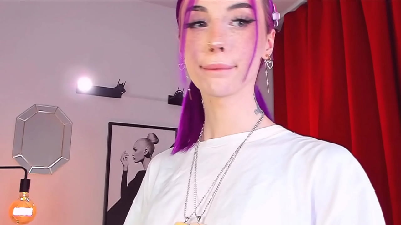 Trans Flaunting Her Cute Cock